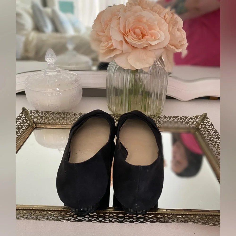 💋Coach and four Black flats - Picture 6 of 7